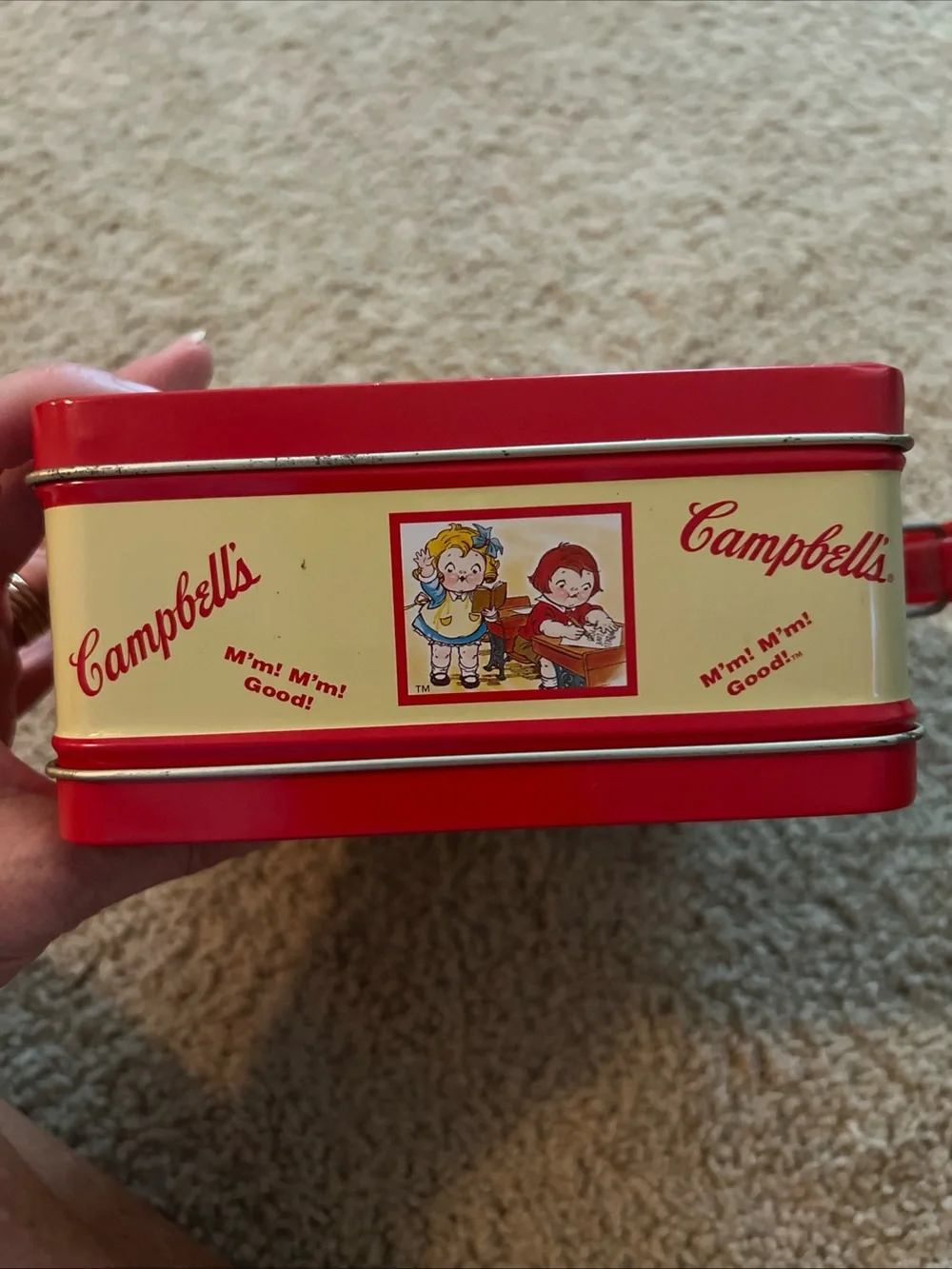 Campbells Soup Kids Metal Lunch Box 1998 Vintage